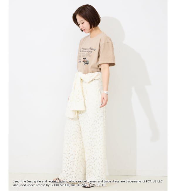 SLOBE IENA「《追加2》GOOD ROCK SPEED/グッドロックスピード SLOBE別注 ジープ TEE」|Tシャツ・カットソー|