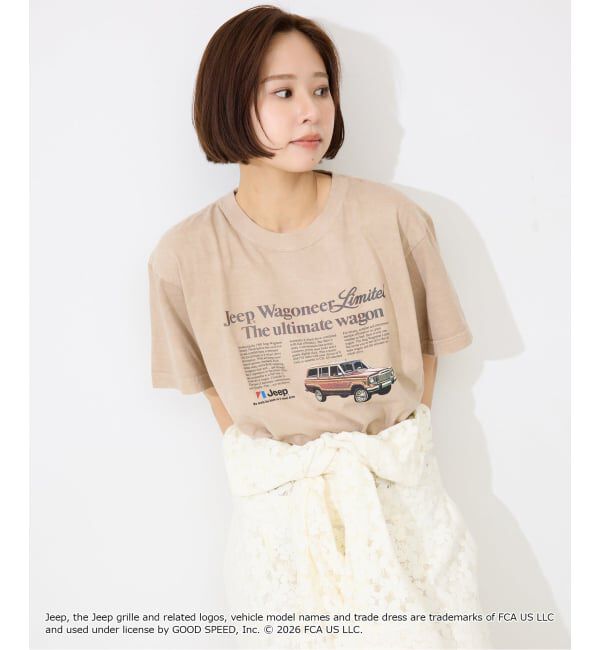 SLOBE IENA「《追加2》GOOD ROCK SPEED/グッドロックスピード SLOBE別注 ジープ TEE」|Tシャツ・カットソー|