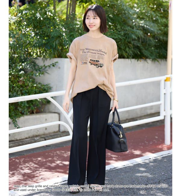 SLOBE IENA「《追加2》GOOD ROCK SPEED/グッドロックスピード SLOBE別注 ジープ TEE」|Tシャツ・カットソー|