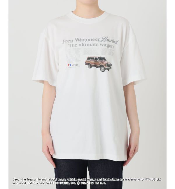 SLOBE IENA「《追加2》GOOD ROCK SPEED/グッドロックスピード SLOBE別注 ジープ TEE」|Tシャツ・カットソー|