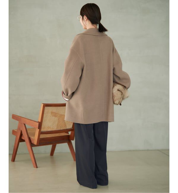 SLOBE IENA「《WEB限定/4サイズ展開/追加予約》イージーワイドパンツ」|スラックス|