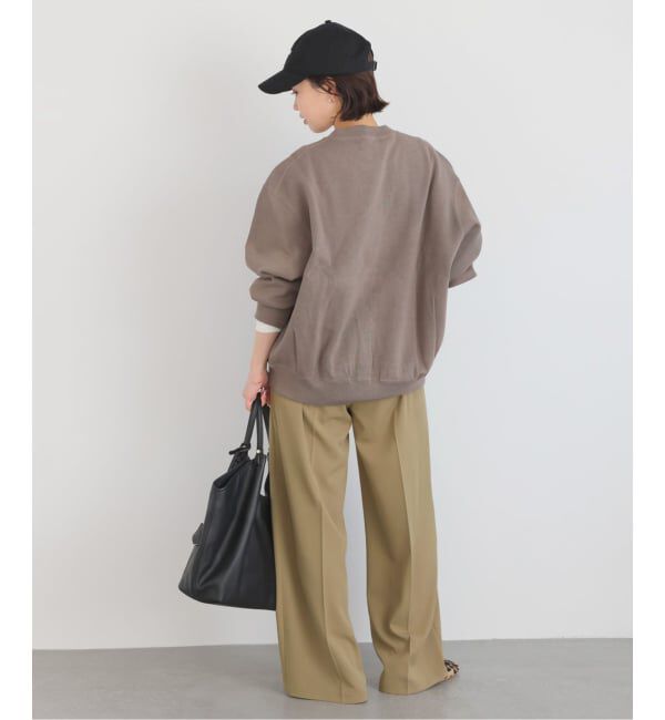 SLOBE IENA「《WEB限定/4サイズ展開/追加予約》イージーワイドパンツ」|スラックス|