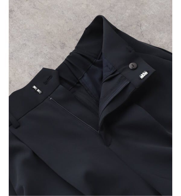 SLOBE IENA「《WEB限定/4サイズ展開/追加予約》イージーワイドパンツ」|スラックス|