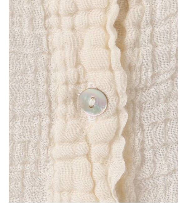 IENA「《追加》LES ATELIERS FRANCAIS DE CONFECTION Blouse Desert PE26BLDESERTGDC」|シャツ・ブラウス|