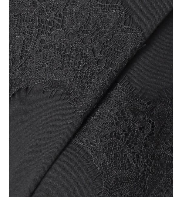 SLOBE IENA「《WEB限定/追加》アイラッシュレースTシャツ」|Tシャツ・カットソー|