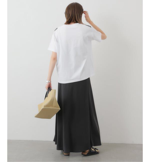 SLOBE IENA「《WEB限定/追加》アイラッシュレースTシャツ」|Tシャツ・カットソー|