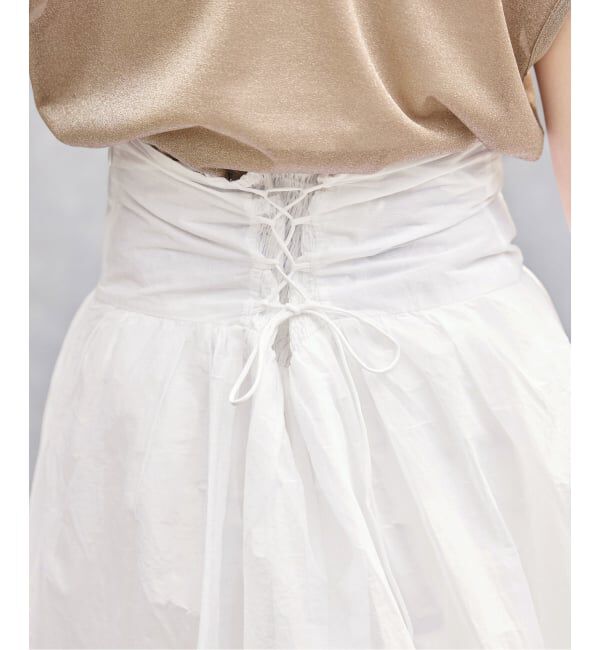 IENA「MARILYN MOON/マリリンムーン sheer cotton 2way op ワンピース 4263-105」|ワンピース|