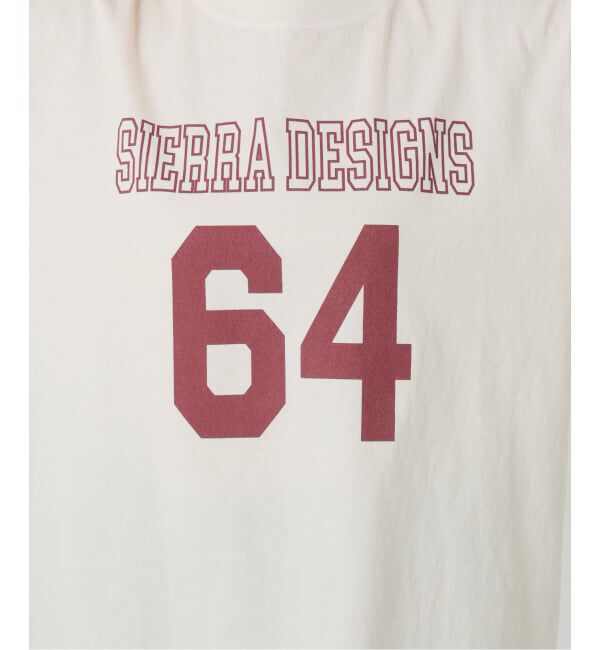 SLOBE IENA「《WEB限定/追加2》Sierra Designs/シエラデザインズ SLOBE別注 ナンバリングTEE」|Tシャツ・カットソー|