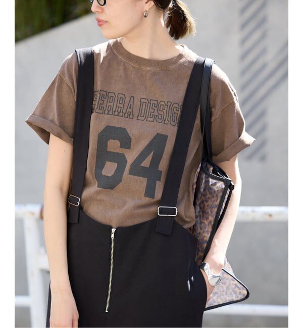 SLOBE IENA「《WEB限定/追加2》Sierra Designs/シエラデザインズ SLOBE別注 ナンバリングTEE」|Tシャツ・カットソー|