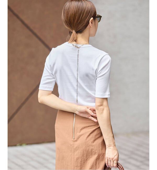 IENA「《追加》オーガニックフライスTシャツ」|Tシャツ・カットソー|