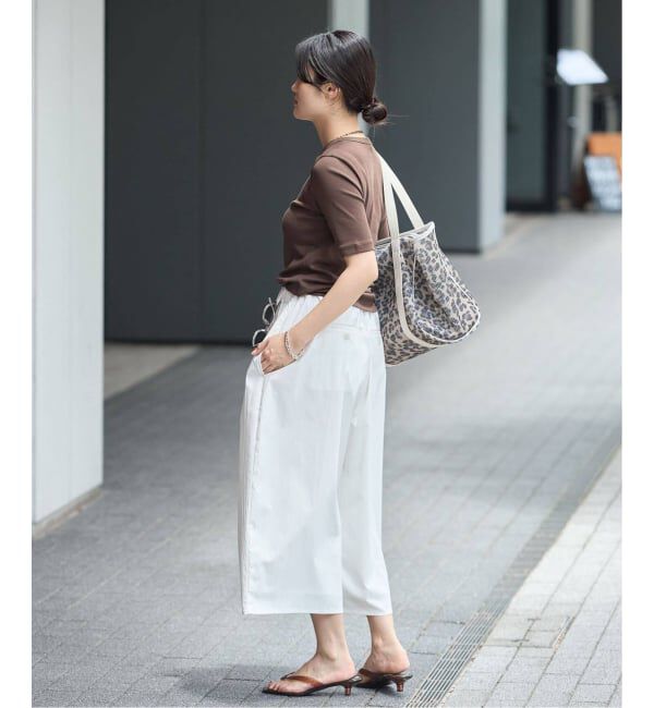 IENA「《追加》オーガニックフライスTシャツ」|Tシャツ・カットソー|