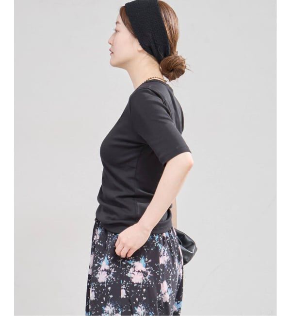 IENA「《追加》オーガニックフライスTシャツ」|Tシャツ・カットソー|