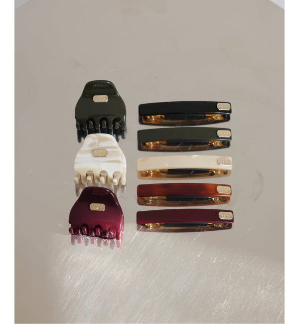 SLOBE IENA「Scrunchie is back/スクランチーイズバック ヘアクリップ CLIP 3.5CM」|その他|
