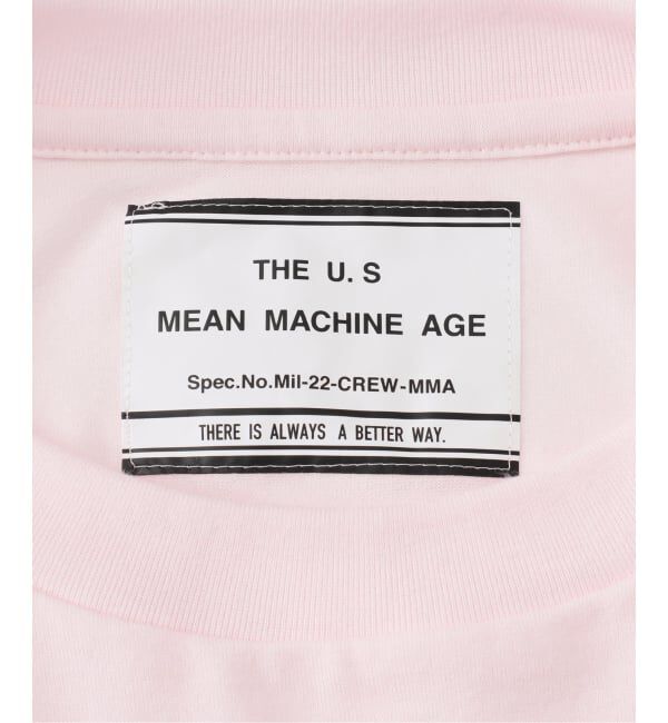 VERMEIL par iena「MEAN MACHINE AGE ミーンマシーンエイジ 別注Tシャツ」|Tシャツ・カットソー|