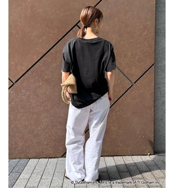 SLOBE IENA「《追加5》GOOD ROCK SPEED SLOBE別注 LIFE PC PHOTO TEE1」|Tシャツ・カットソー|