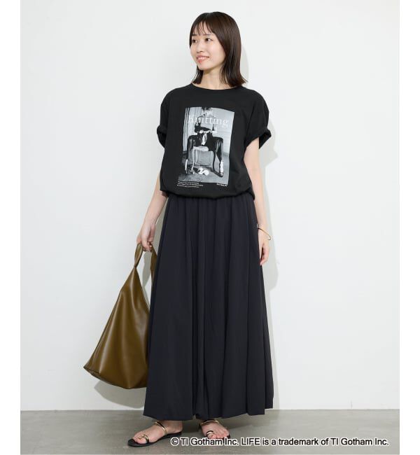 SLOBE IENA「《追加5》GOOD ROCK SPEED SLOBE別注 LIFE PC PHOTO TEE1」|Tシャツ・カットソー|