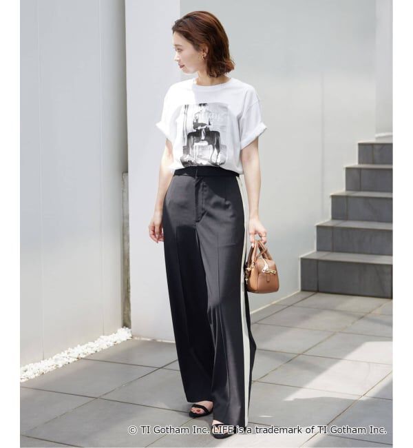 SLOBE IENA「《追加5》GOOD ROCK SPEED SLOBE別注 LIFE PC PHOTO TEE1」|Tシャツ・カットソー|