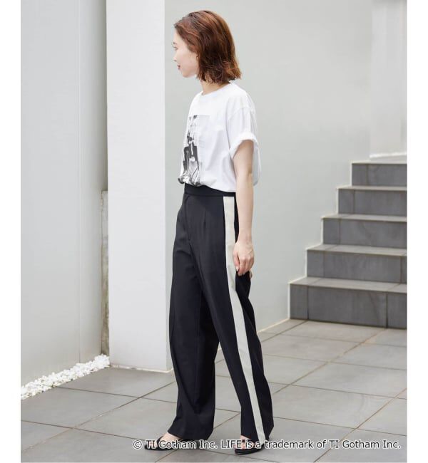 SLOBE IENA「《追加5》GOOD ROCK SPEED SLOBE別注 LIFE PC PHOTO TEE1」|Tシャツ・カットソー|