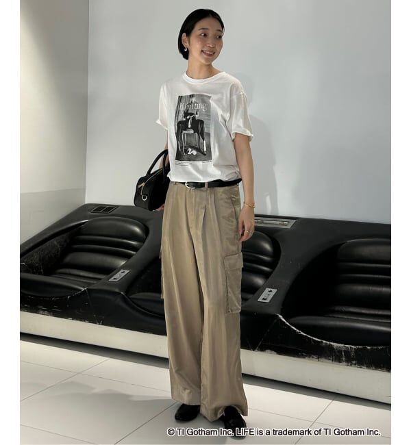 SLOBE IENA「《追加5》GOOD ROCK SPEED SLOBE別注 LIFE PC PHOTO TEE1」|Tシャツ・カットソー|