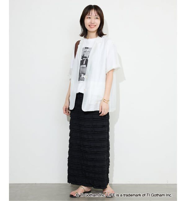 SLOBE IENA「《追加5》GOOD ROCK SPEED SLOBE別注 LIFE PC PHOTO TEE1」|Tシャツ・カットソー|