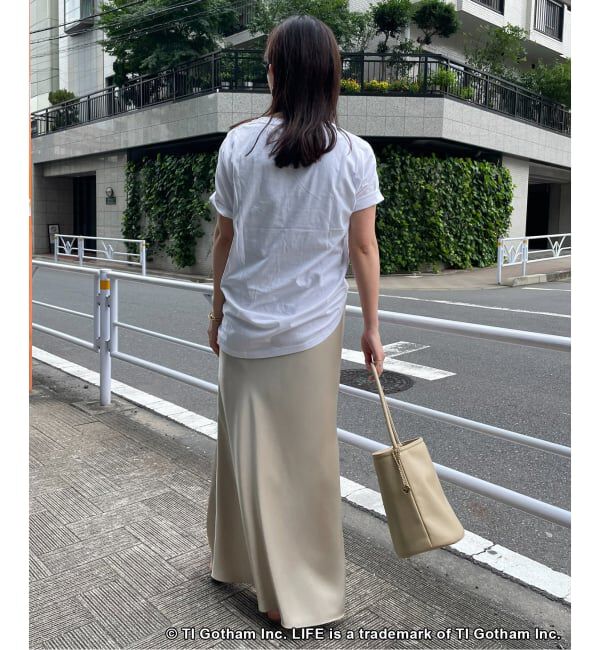 SLOBE IENA「《追加5》GOOD ROCK SPEED SLOBE別注 LIFE PC PHOTO TEE1」|Tシャツ・カットソー|