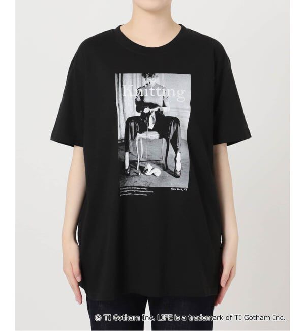 SLOBE IENA「《追加5》GOOD ROCK SPEED SLOBE別注 LIFE PC PHOTO TEE1」|Tシャツ・カットソー|