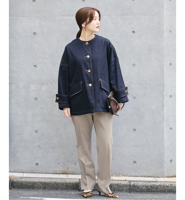 IENA「《予約》MACKINTOSH/マッキントッシュ 別注 HUMBIE NC DNM JK MB STUDS ジャケット」|デニムジャケット|