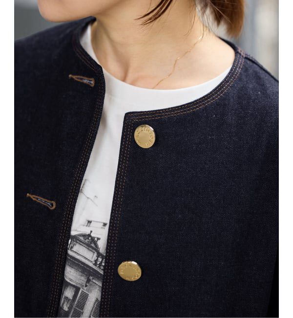IENA「《予約》MACKINTOSH/マッキントッシュ 別注 HUMBIE NC DNM JK MB STUDS ジャケット」|デニムジャケット|