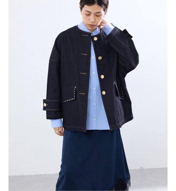 IENA「《予約》MACKINTOSH/マッキントッシュ 別注 HUMBIE NC DNM JK MB STUDS ジャケット」|デニムジャケット|