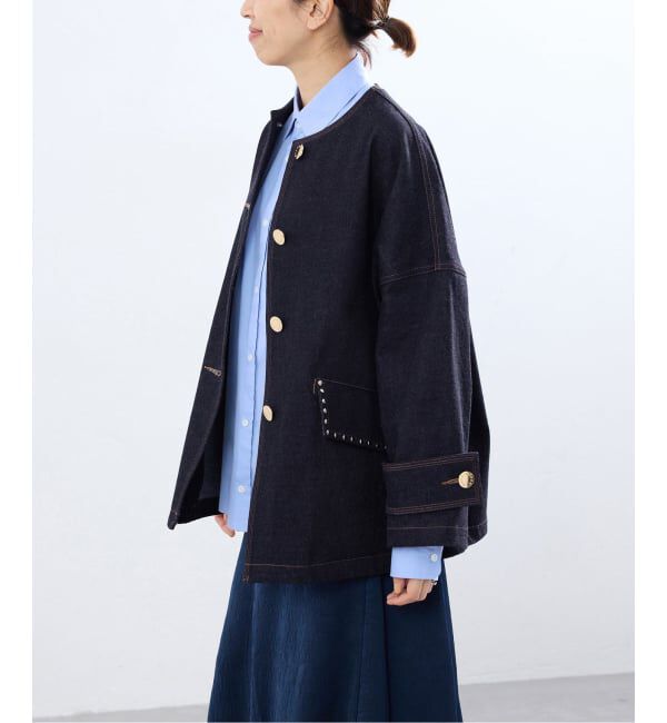 IENA「《予約》MACKINTOSH/マッキントッシュ 別注 HUMBIE NC DNM JK MB STUDS ジャケット」|デニムジャケット|