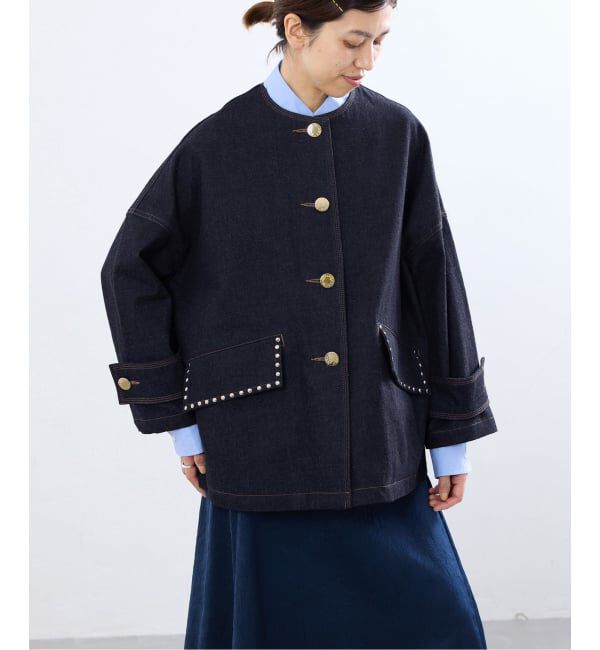 IENA「《予約》MACKINTOSH/マッキントッシュ 別注 HUMBIE NC DNM JK MB STUDS ジャケット」|デニムジャケット|