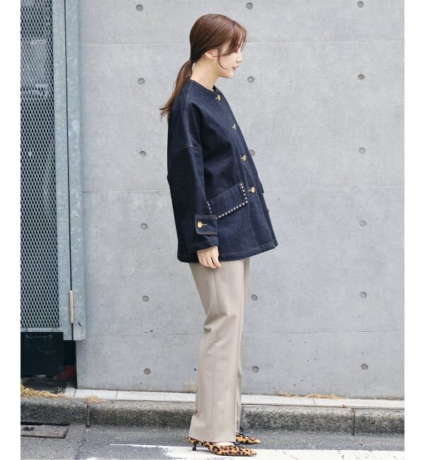 IENA「《予約》MACKINTOSH/マッキントッシュ 別注 HUMBIE NC DNM JK MB STUDS ジャケット」|デニムジャケット|