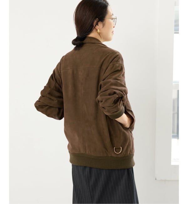 IENA「《予約》CINQUANTA/チンクアンタ SWEDISH MILITARY TYPE BLOUSON ブルゾン R-530」|ライダースジャケット|