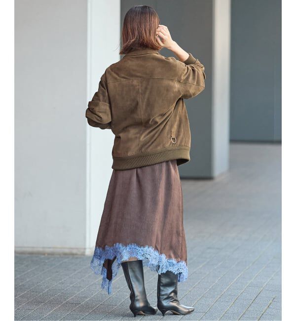 IENA「《予約》CINQUANTA/チンクアンタ SWEDISH MILITARY TYPE BLOUSON ブルゾン R-530」|ライダースジャケット|