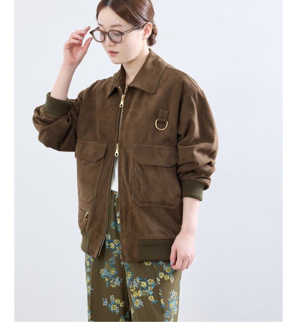 IENA「《予約》CINQUANTA/チンクアンタ SWEDISH MILITARY TYPE BLOUSON ブルゾン R-530」|ライダースジャケット|