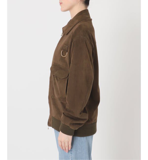IENA「《予約》CINQUANTA/チンクアンタ SWEDISH MILITARY TYPE BLOUSON ブルゾン R-530」|ライダースジャケット|