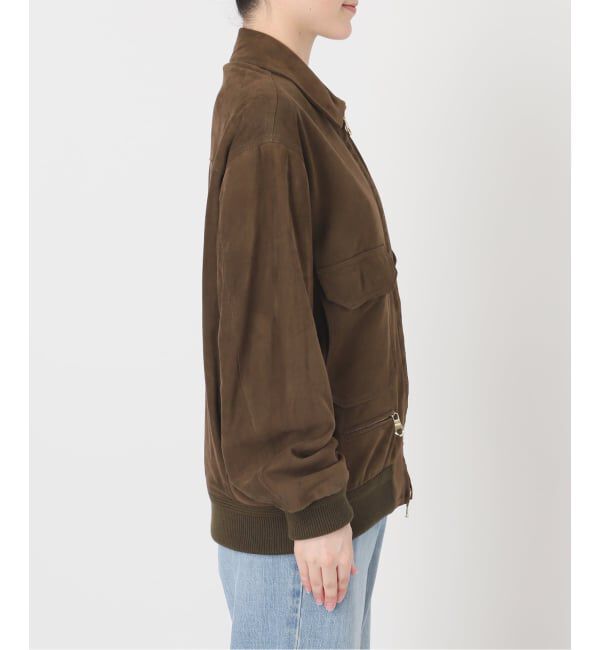 IENA「《予約》CINQUANTA/チンクアンタ SWEDISH MILITARY TYPE BLOUSON ブルゾン R-530」|ライダースジャケット|