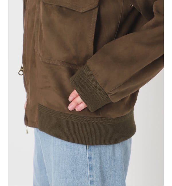 IENA「《予約》CINQUANTA/チンクアンタ SWEDISH MILITARY TYPE BLOUSON ブルゾン R-530」|ライダースジャケット|