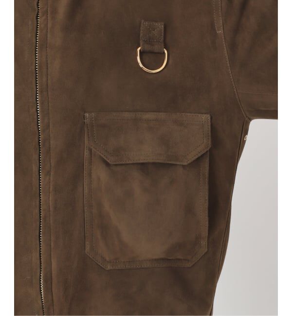 IENA「《予約》CINQUANTA/チンクアンタ SWEDISH MILITARY TYPE BLOUSON ブルゾン R-530」|ライダースジャケット|