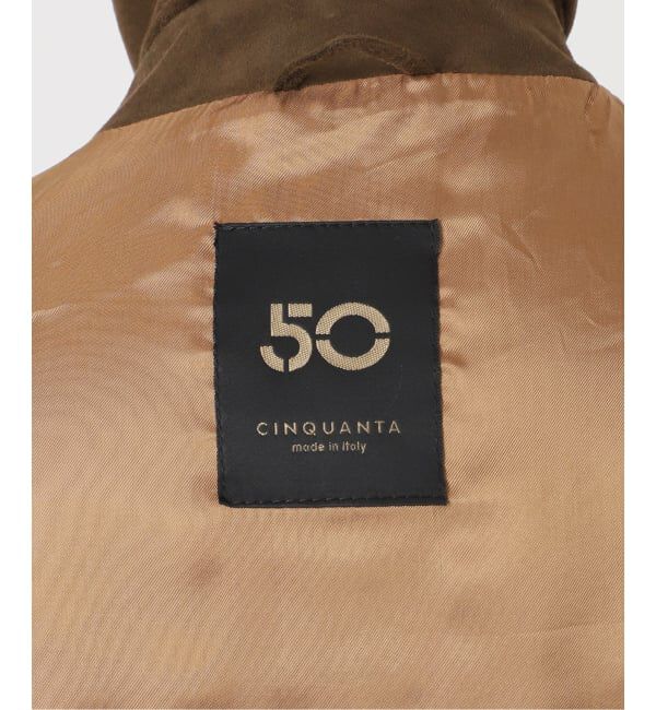 IENA「《予約》CINQUANTA/チンクアンタ SWEDISH MILITARY TYPE BLOUSON ブルゾン R-530」|ライダースジャケット|