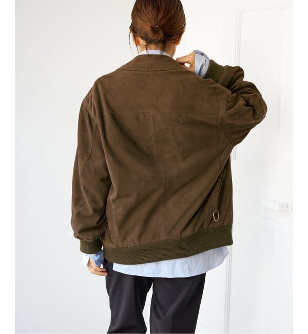 IENA「《予約》CINQUANTA/チンクアンタ SWEDISH MILITARY TYPE BLOUSON ブルゾン R-530」|ライダースジャケット|