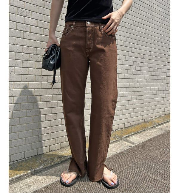 SLOBE IENA「Levi&rsquo;s/リーバイス SLOBE別注 501'90s 後染めカスタム」|デニム|