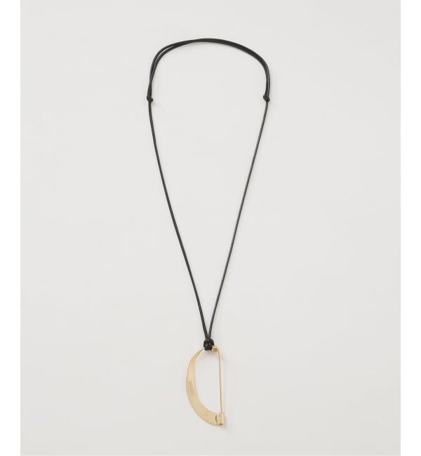 IENA「《予約》JAMIRAY/ジャミレイ MODERN CURVE PIN NL ネックレス 254-270122」|ネックレス|