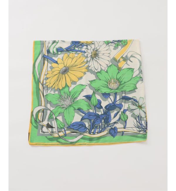 VERMEIL par iena「《予約》manipuri インドストール スローイングブーケ 120x120cm 163333007」|ストール|