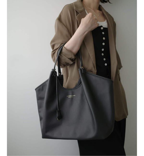 SLOBE IENA「《WEB限定/追加9予約》ANTONELLO MASI SLOBE別注 レザートートバッグ」|トートバッグ|