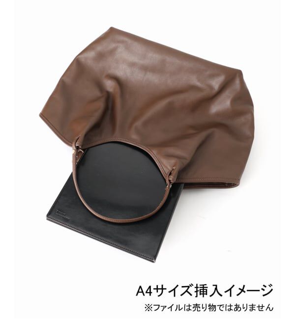 SLOBE IENA「《WEB限定/追加9予約》ANTONELLO MASI SLOBE別注 レザートートバッグ」|トートバッグ|