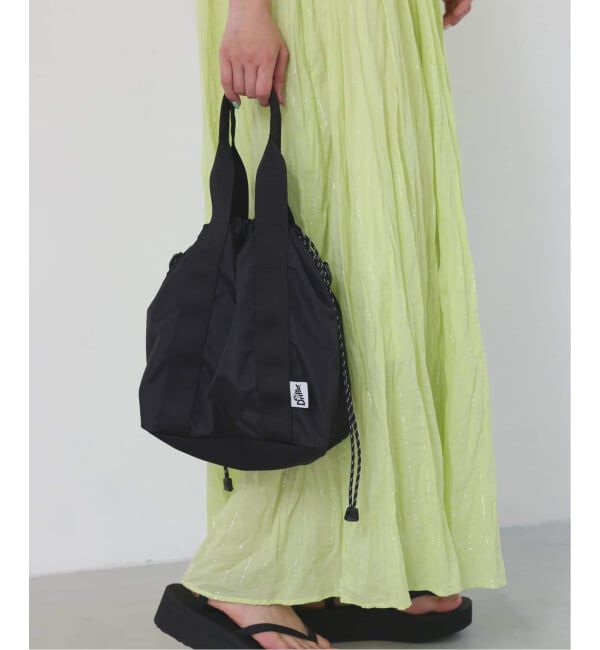 SLOBE IENA「《追加3予約》DRIFTER/ドリフター HANDLE BUCKET TOTE」|ショルダー・メッセンジャー|ブラック
