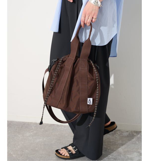 SLOBE IENA「《追加3予約》DRIFTER/ドリフター HANDLE BUCKET TOTE」|ショルダー・メッセンジャー|