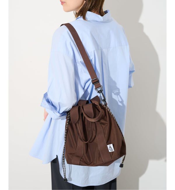 SLOBE IENA「《追加3予約》DRIFTER/ドリフター HANDLE BUCKET TOTE」|ショルダー・メッセンジャー|ブラウン A