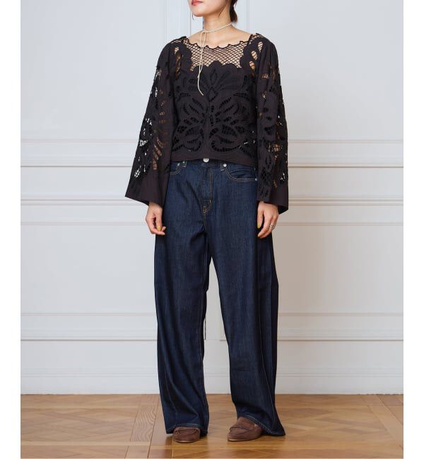 IENA LA BOUCLE「NEEDBY heritage ニードバイヘリテージ MILEY L85307237」|デニム|